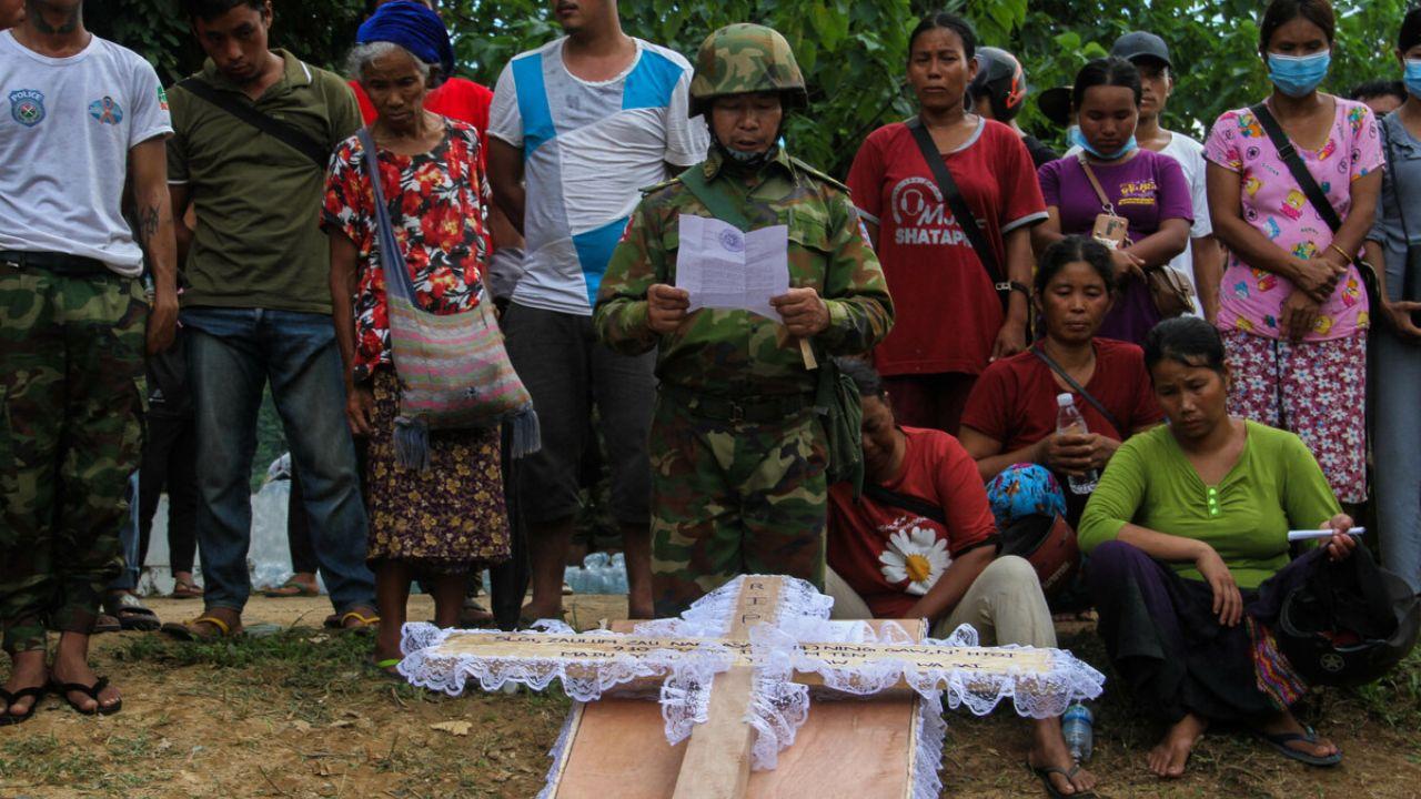 Myanmar (erstwhile Burma) has been in turmoil since military overthrew the elected government of Aung San Suu Kyi in February 2021 triggering widespread opposition. The military rule opponents took up arms after their peaceful protests had been thwarted with lethal force which led to present conflict.